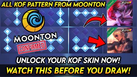 ALL KOF BINGO PATTERN 2024 CONFIRMED By MOONTON MLBB YouTube