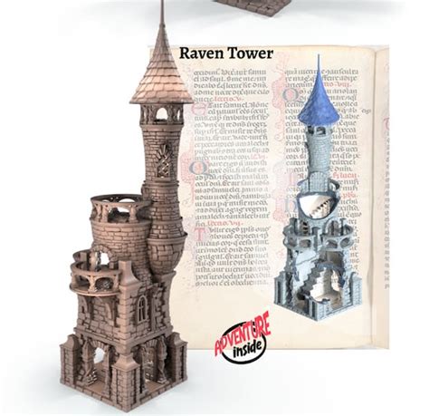 Raven Tower 28mm Tale Of Two Cities Town House For Dungeons Etsy