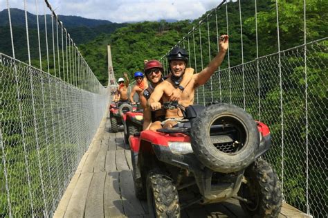 Puerto Vallarta Jorullo Bridge Atv Waterfall Tequila Tour