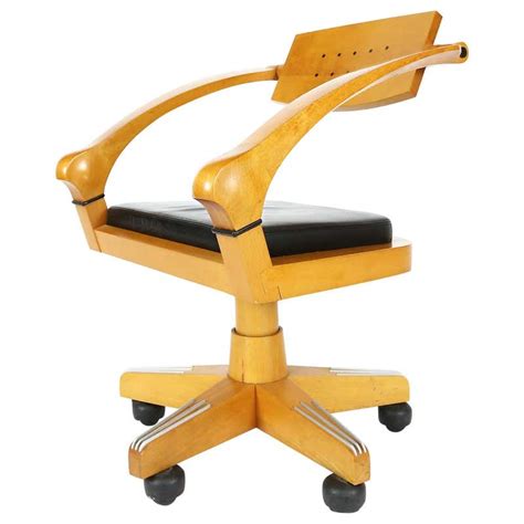 Massimo Scolari Spring Office Chair For Giorgetti Italy 1990s At 1stdibs