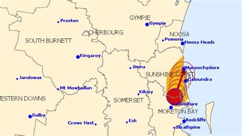 Brisbane Weather Severe Thunderstorm Warning For Seq The Courier Mail