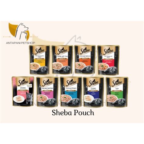 Jual Sheba Pouch All Variant Cat Wet Food Gr Shopee Indonesia