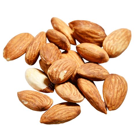 A Bunch Of Delicious Brown Almond Wood Pile Delicious Nut Png