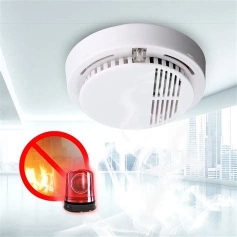 1PC Smoke Detector Smokehouse Combination Fire Alarm Home Security ...