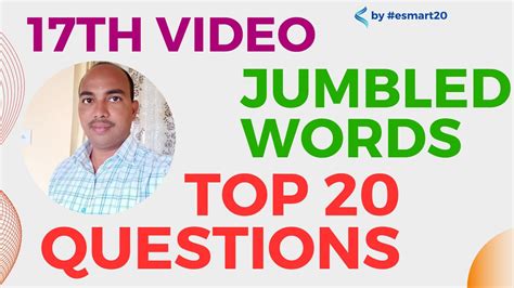 Th Video Sslc Very Important Guarantee Questions Jumbled Words