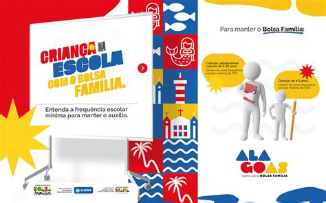 Social Media Governo de Alagoas SEADES Bolsa Família on Behance