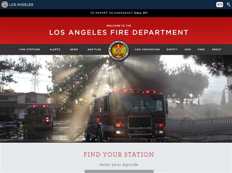 Los Angeles Fire Department Site Launch | Imagistic