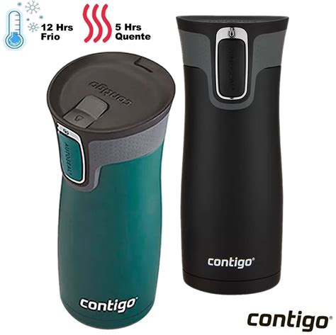 Copo Térmico West Loop 473ml Contigo Quente e Frio Isolamento a