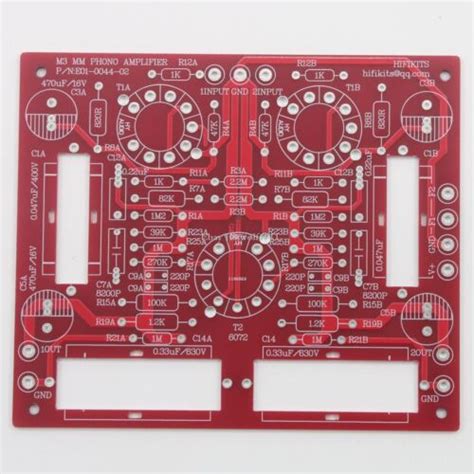 HiFi L3 12AY7 6072A Stereo Tube Riaa MM Phono Amplifier Board PCB EBay