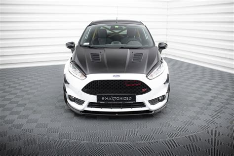 Eyebrows V Ford Fiesta St St Line Standard Mk Fl Gloss Black