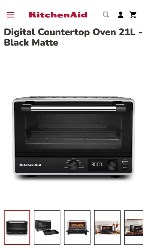 Kitchenaid Digital Tabletop Oven Furniture And Home Living Kitchenware