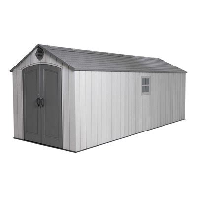 Lifetime 8 Ft X 20 Ft Outdoor Storage Shed