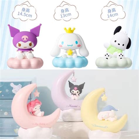 Sanrio Led Night Light Kuromi Cinnamoroll Lamp By Miniso