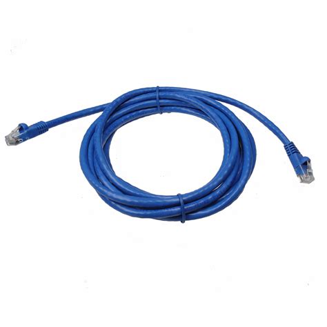 NTW 10 Cat6 Snagless Unshielded UTP Network Patch Cable Blue