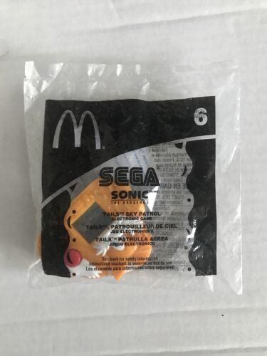 Sega Sonic The Hedgehog Tails Sky Patrol Mcdonald S Happy Meal Toy