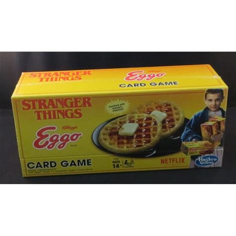 New Stranger Things Eggo Card Game