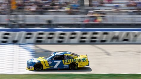 Justin Allgaier Competes During A Nascar Xfinity Series Auto Race