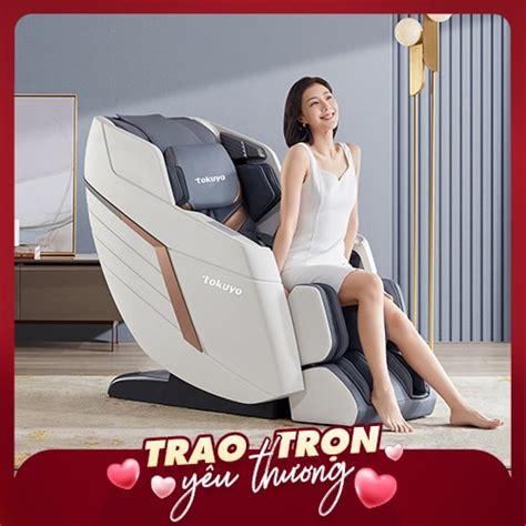 Ghế Massage Nhật Bản Tokuyo Tc 698 Trị Liệu Chuyên Sâu Giải Rượu Đỉnh Cao