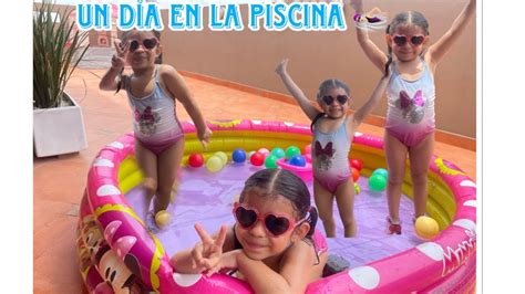 Un D A En La Piscina Con Alice Youtube