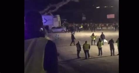 Tensi N Y Cargas Policiales En La Concentraci N De Los Agricultores En