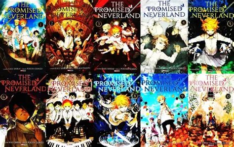 Manga The Promised Neverland Serie Completa Tomos Espa Ol Env O Gratis