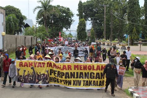 Warga Polongbangkeng Tolak Perpanjangan Hgu Ptpn Xiv Takalar