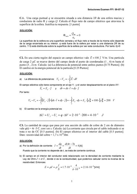 Examen Julio 2012 Preguntas Y Respuestas Soluciones Examen FFI C