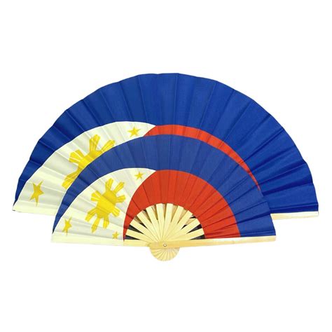 House Of Habi Ph Satin Folding Fan With Design Shopee Philippines