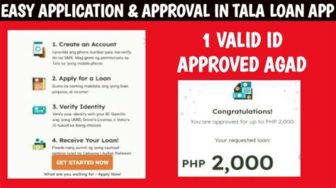 Pesos Approved Loan In Tala How To Apply In Tala Loan App