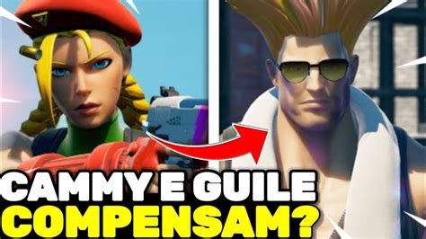 Vale A Pena Gameplay Da Skin E Pacote Cammy E Guile Street Fighter