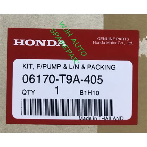 Supeapātsu 06170 T9a 405 Honda Genuine Fuel Pump Motor And Filter Honda