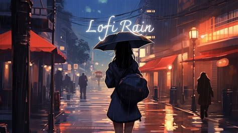 Rainy Japanese Street Lofi Hip Hop Mix 2024 🌧 Sleep Lofi Beats With