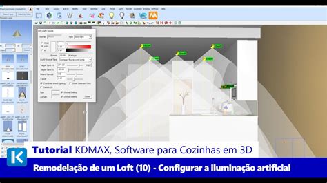 Remodela O De Um Loft No Kdmax Configurar A Ilumina O