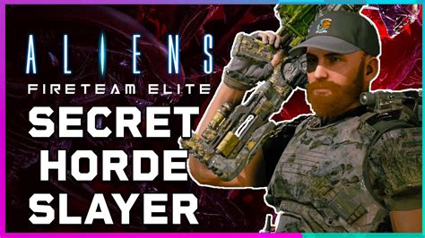 Unlock Secret Horde Slayer Outfits In Aliens Fireteam Elite YouTube