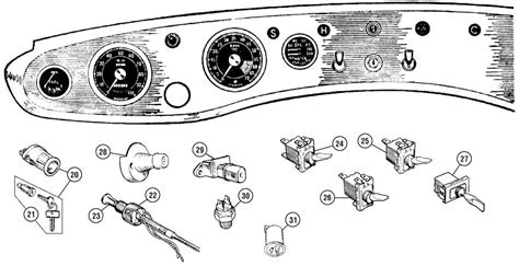 Dashboard Sprite MKII Midget MKI Moss Motors