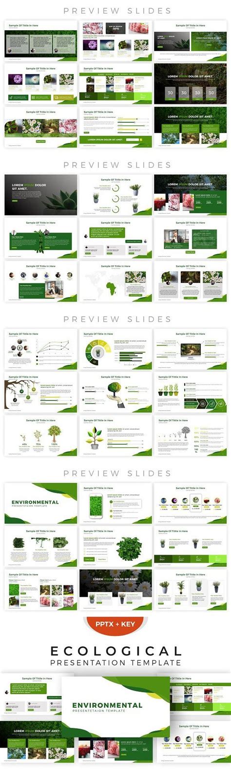 Ecological Presentation Template Presentation Templates Presentation