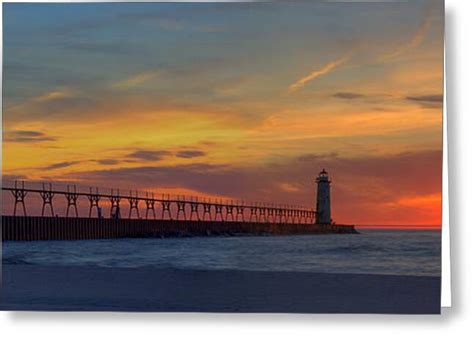 Manistee Sunset Photograph By Twenty Two North Photography