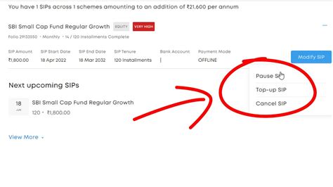 How To Cancel Sip In Sbi Mutual Fund Online How To Pause Sip Mobile