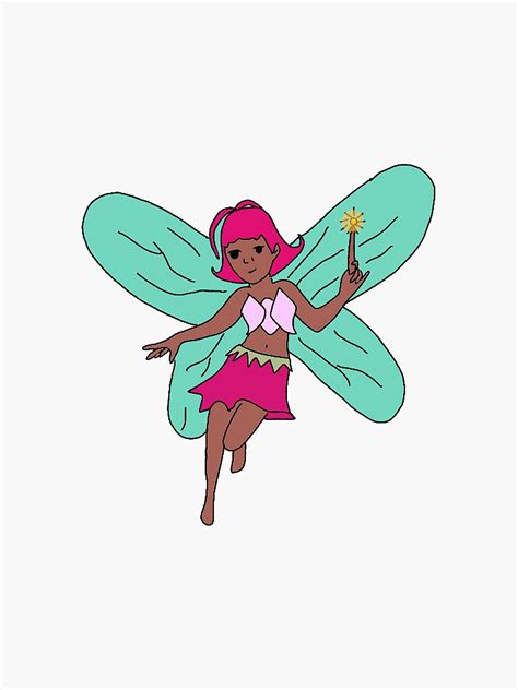 "Fairy Emoji" Sticker for Sale by caitlinrfield | Redbubble