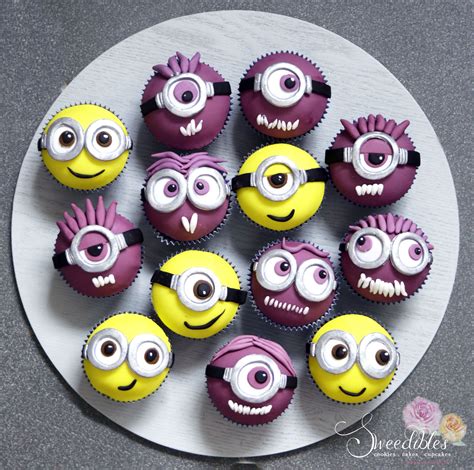 Minion Cupcakes Minion Cupcakes Desserts Sweet