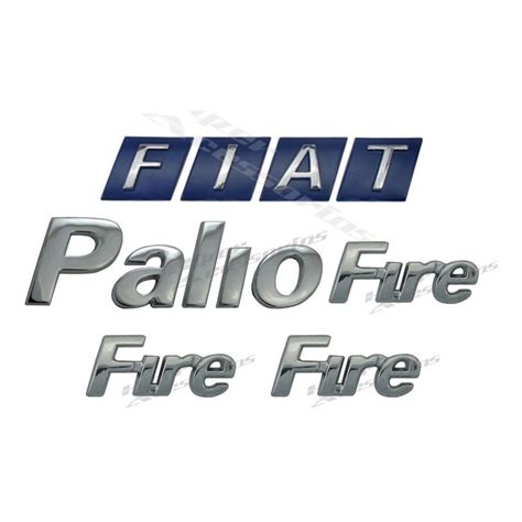 Emblemas Fiat Mala Palio Fire G Shopee Brasil