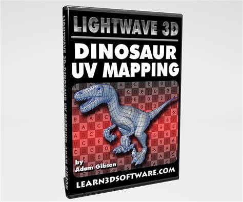 LightWave 9 Dinosaur UV Mapping