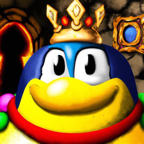 Escargoons Portrait Of King Dedede Ai Generated Artwork Nightcafe