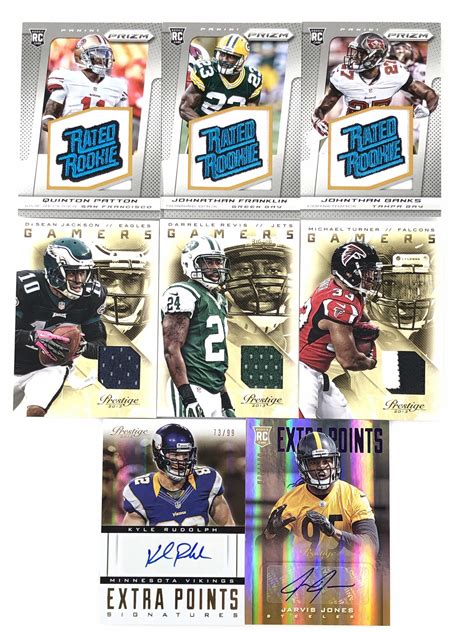 Lot 8pc 2013 Panini Nfl Player Trading Cards