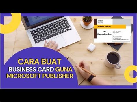 Cara Buat Business Card Guna Microsoft Publisher T Pinehtellyou