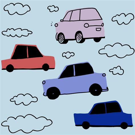 illustration of a car and vehicle smoke pattern 22461283 Vector Art at Vecteezy