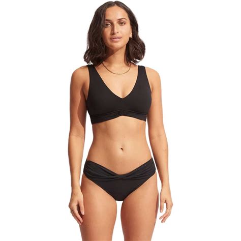 Seafolly Twist Band Hipster Damen Bikini Sport Schuster