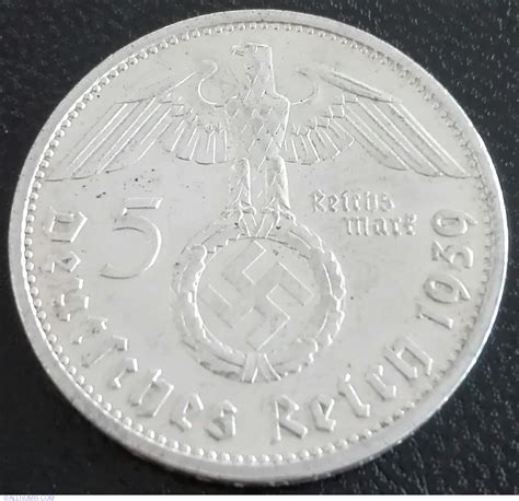 Reichsmark G Paul Von Hindenburg Third Reich