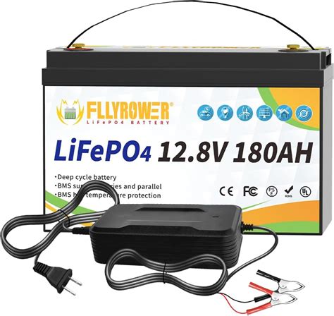 Amazon Fllyrower Lifepo Battery V Ah With Grade A Cells And