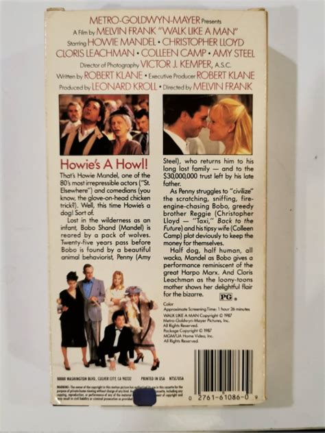 Vhs Walk Like A Man Used Oop On Dvd